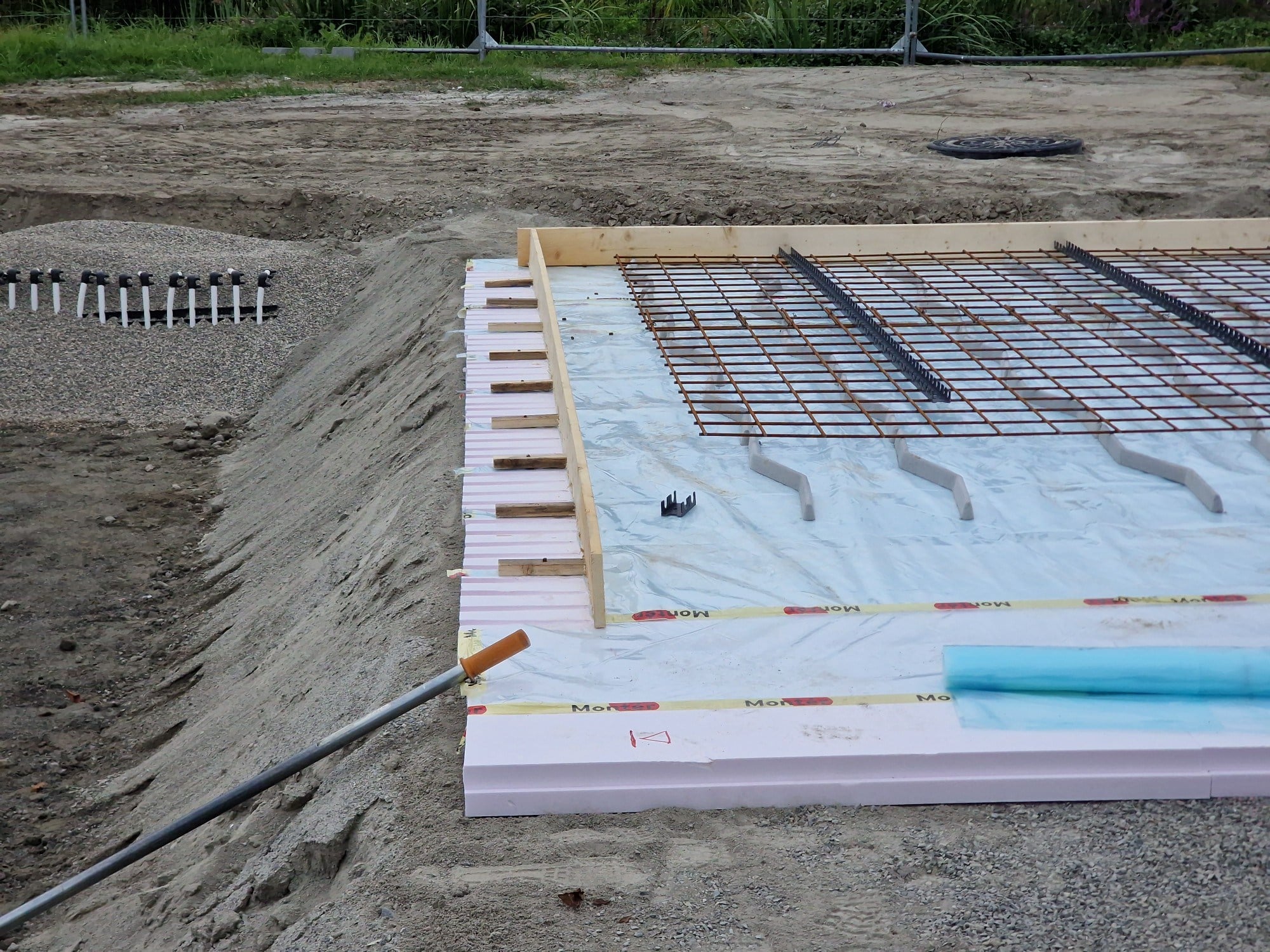 Vassenga bane grunnarbeider oversikt