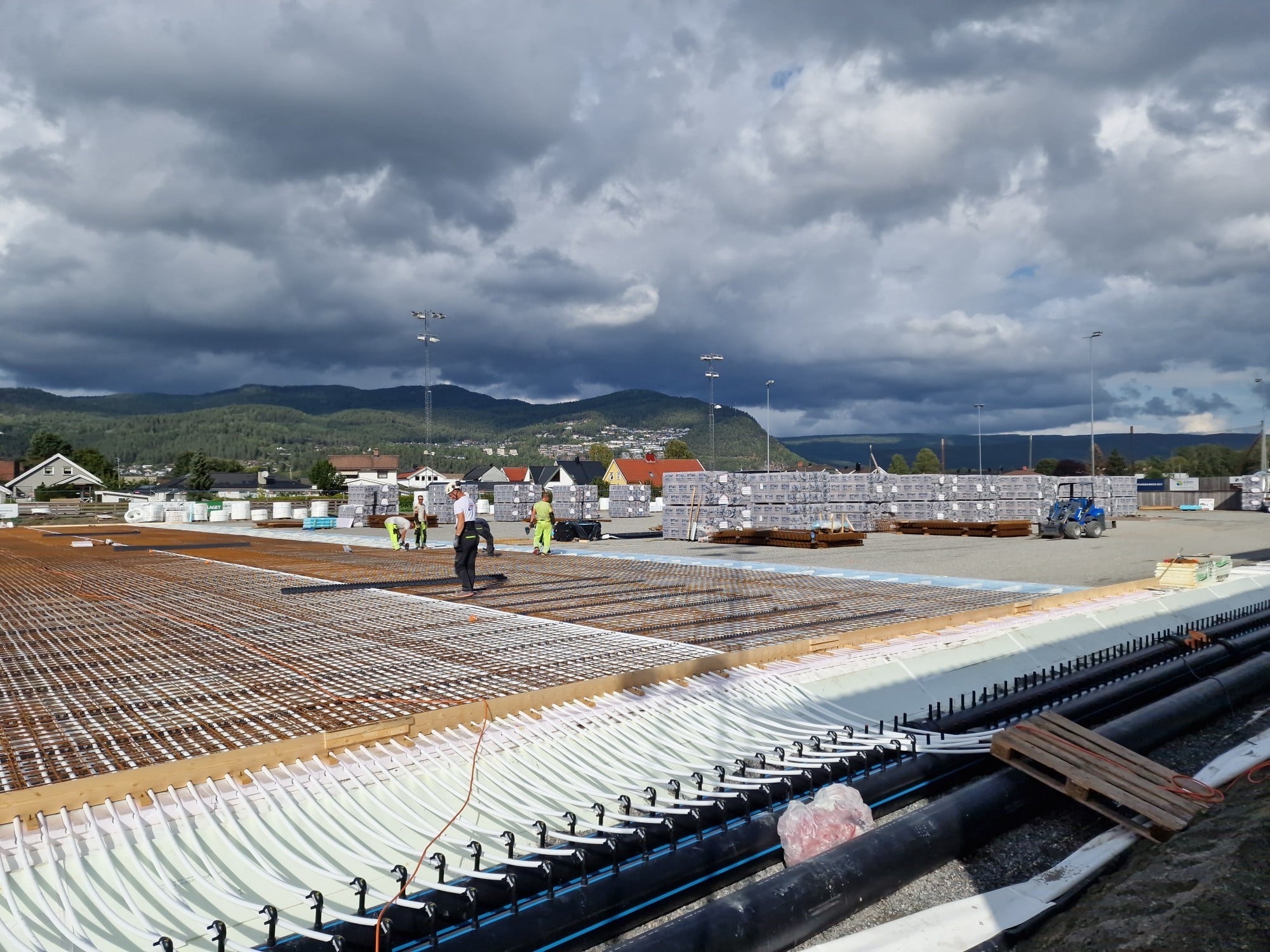 Armeringsmontering Vassenga isbane