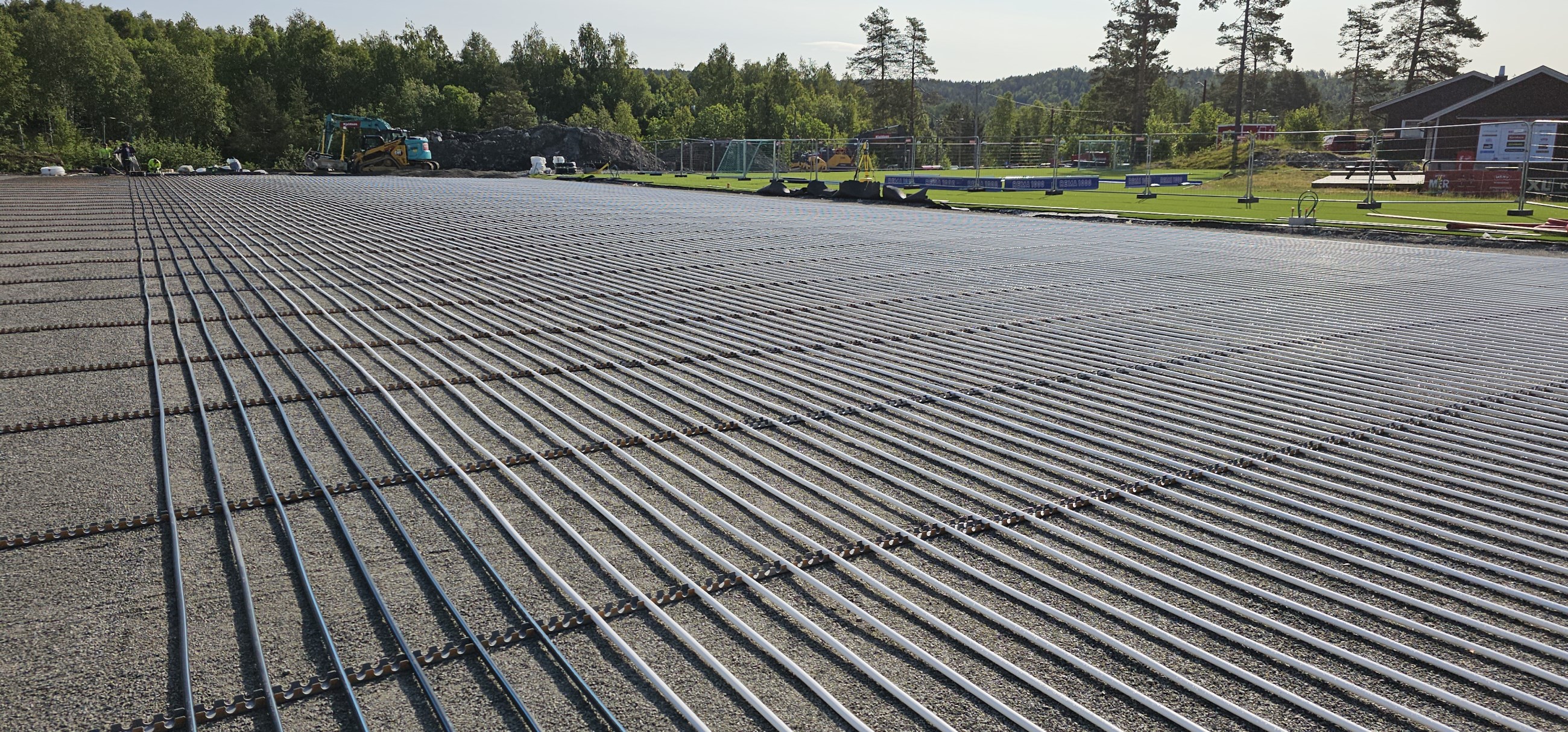 Røropplegg undervarme