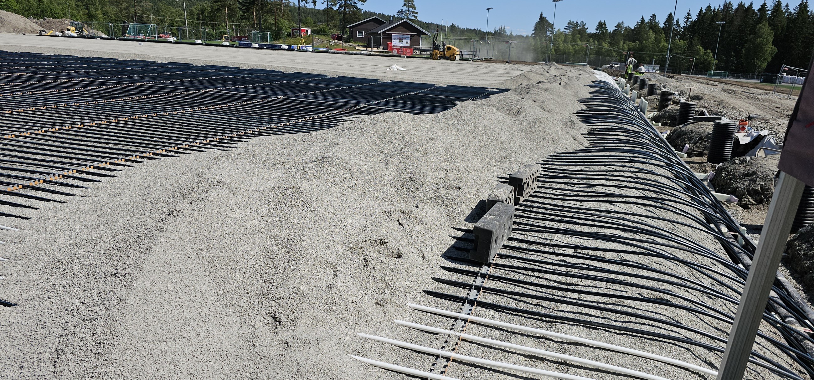 Undervarmeanlegg ferdig