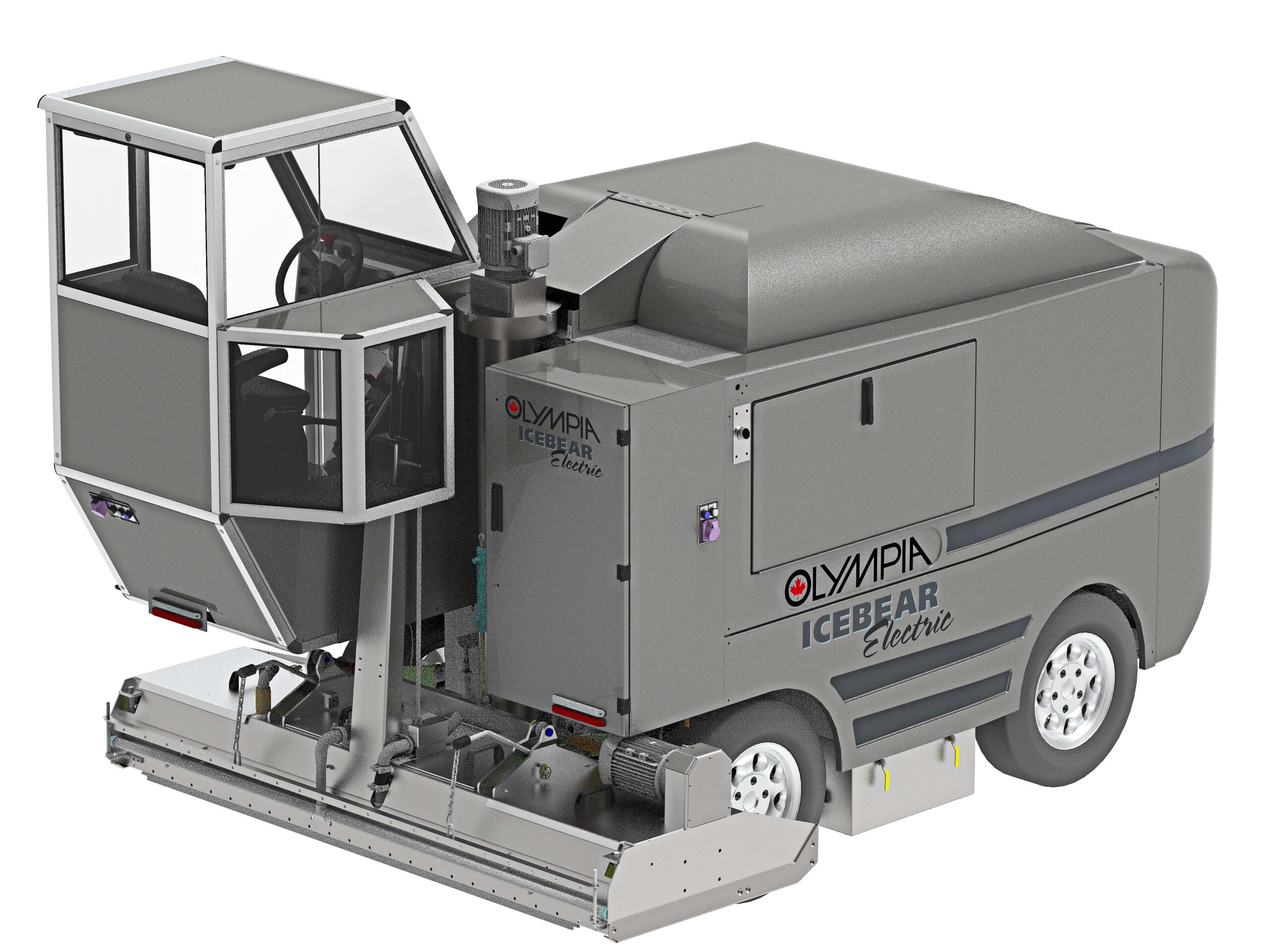 IceBear Electric ismaskin i aksjon