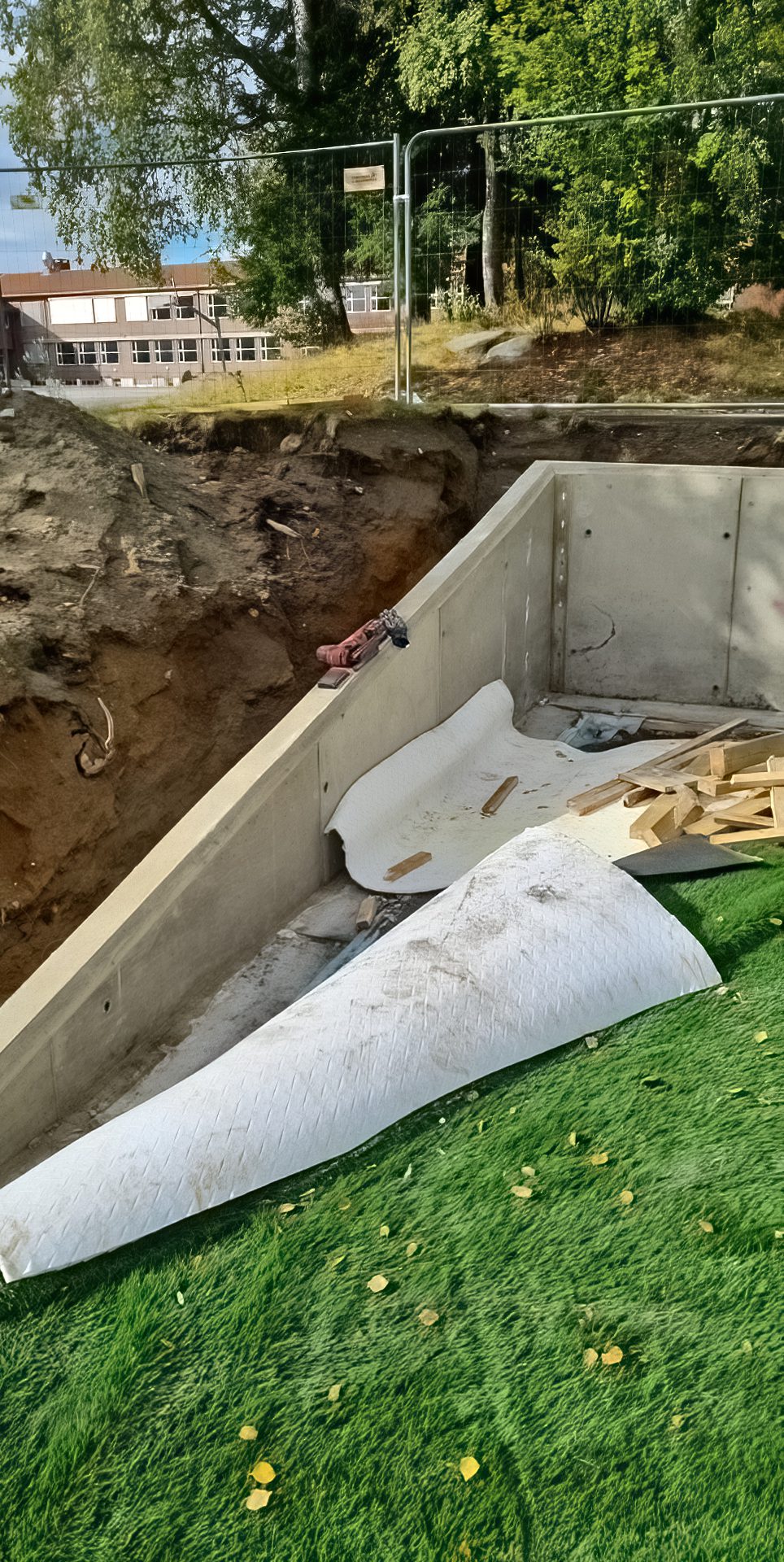 Betongmur – Lillestrøm (2022) – prosjektbilde