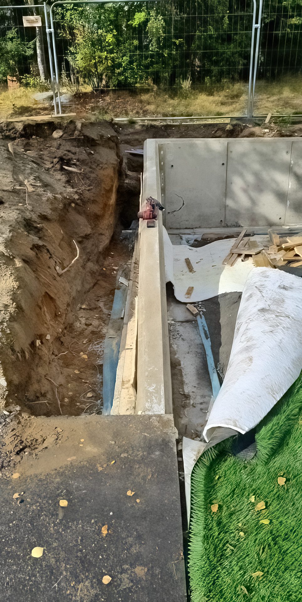 Betongmur – Lillestrøm (2022) – prosjektbilde