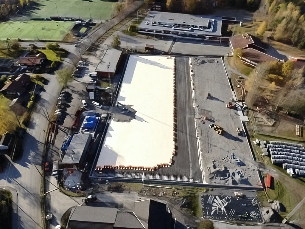 Øvrevoll Hosle – Utebane (2021) – prosjektbilde