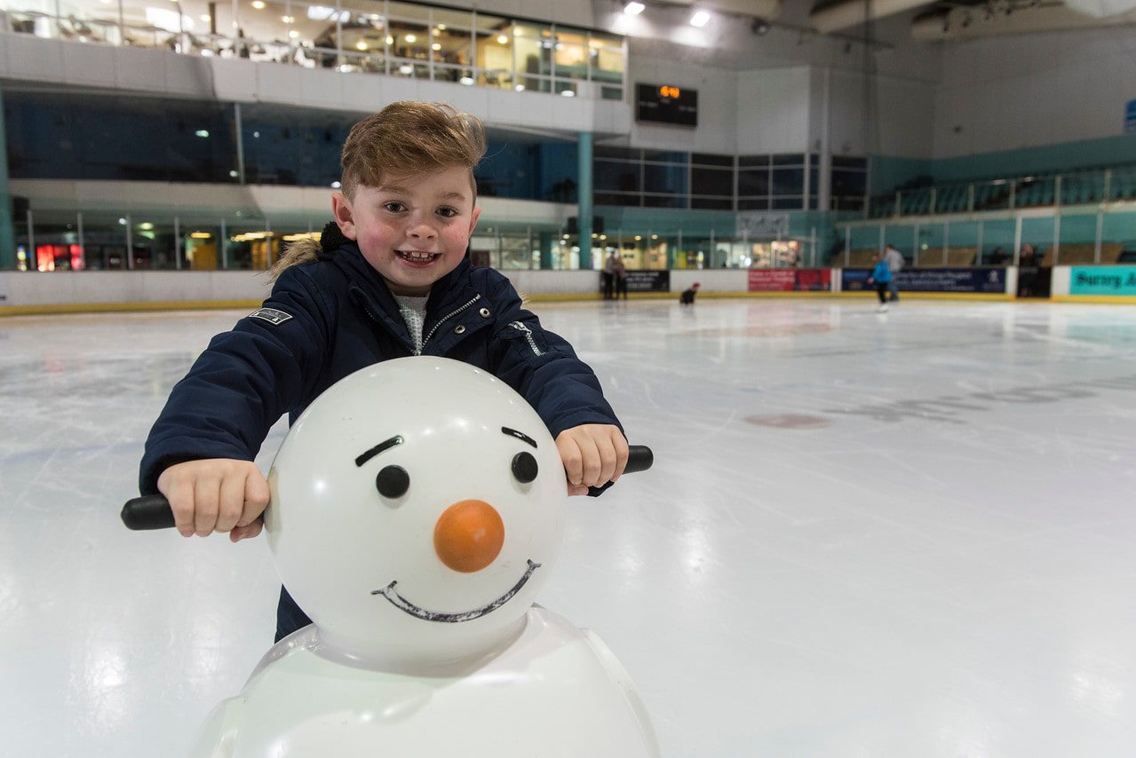 Snømann nybegynnerstotte i bruk