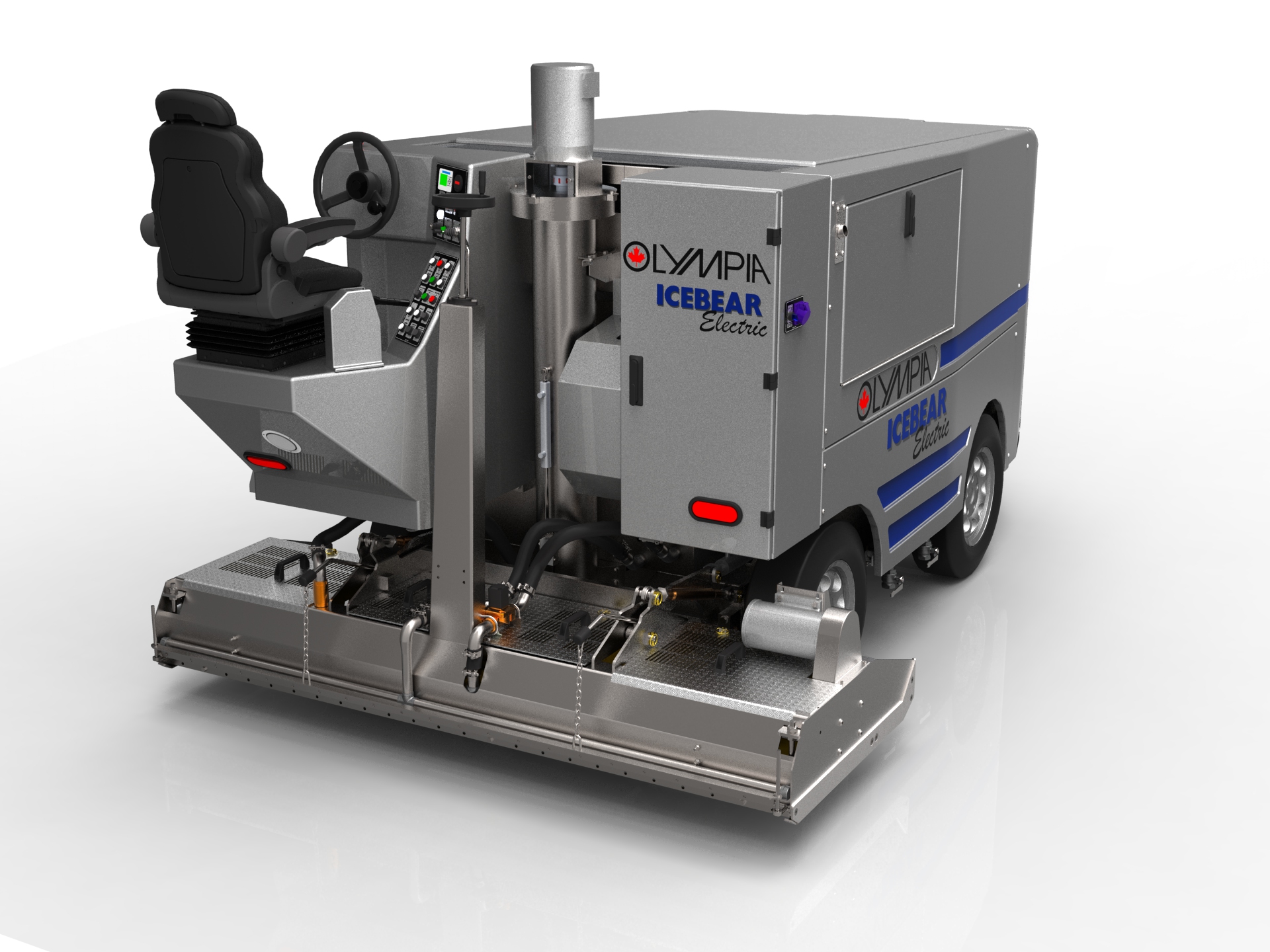 Snotransportsystem med skruetransporter pa Millennium H+