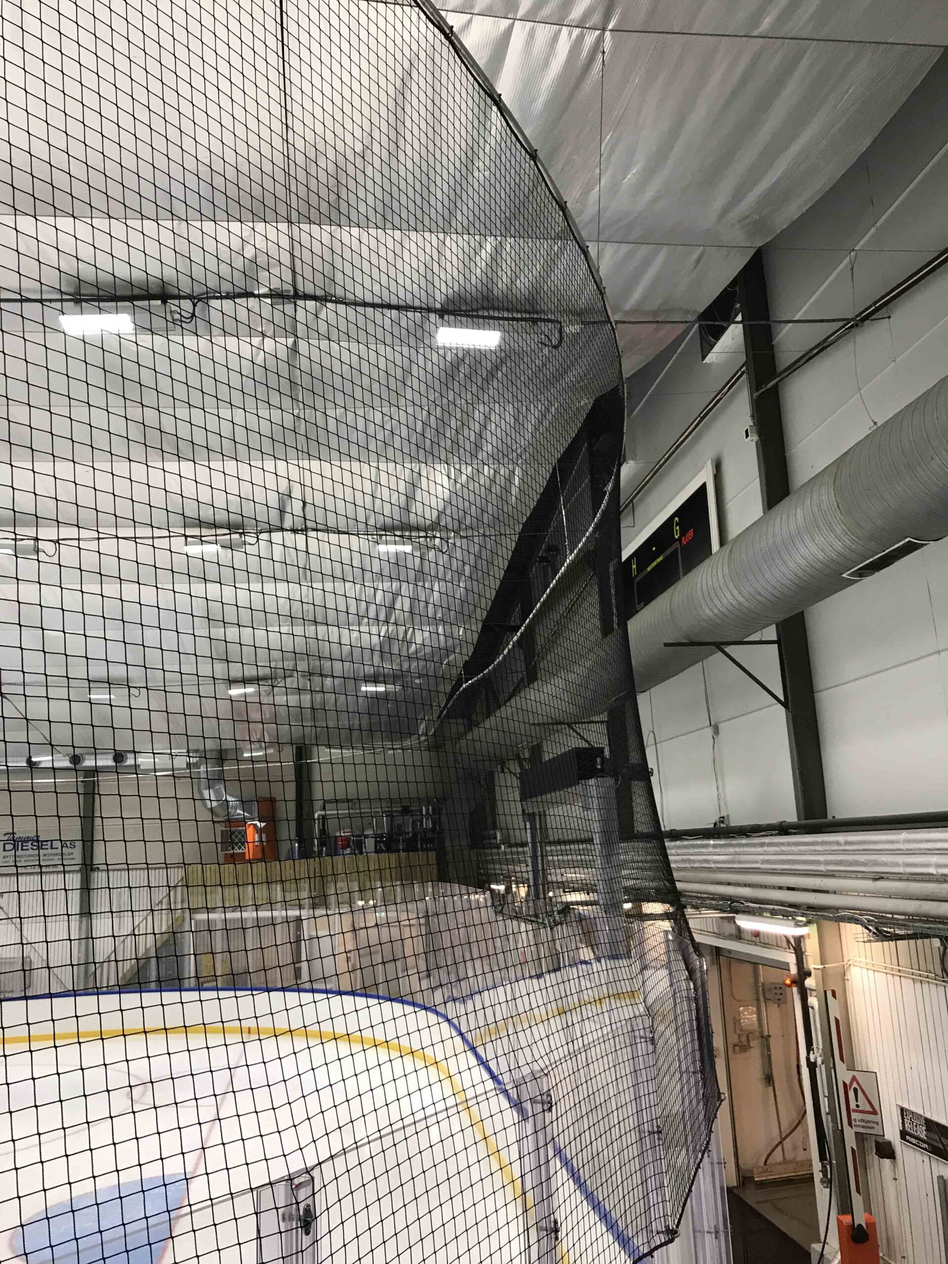 Nytt vantsystem installert i Dalgard ishall