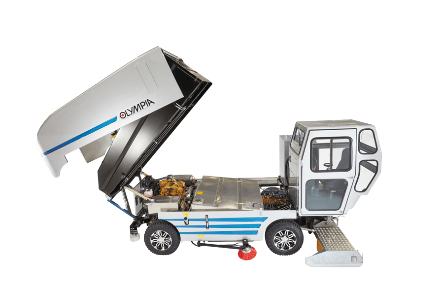 Olympia Millennium H+ forbedret hydraulikksystem og automatisk nivakontroll