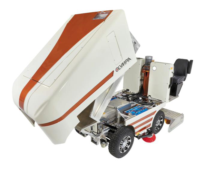 Olympia Mini E — kompakt elektrisk ismaskin